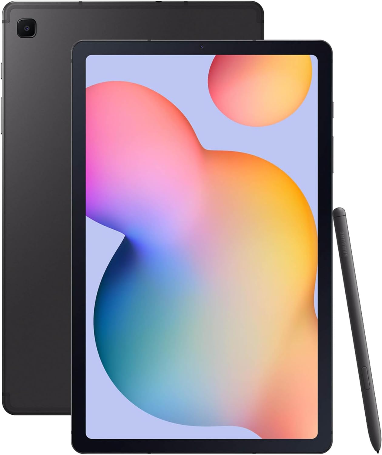 SAMSUNG Galaxy Tab S6 Lite 10.4″ 64GB WiFi Android Tablet, S Pen Included, Gaming Ready, Long Battery Life, Slim Metal Design, Expandable Storage, US Version, Oxford Gray, Amazon Exclusive