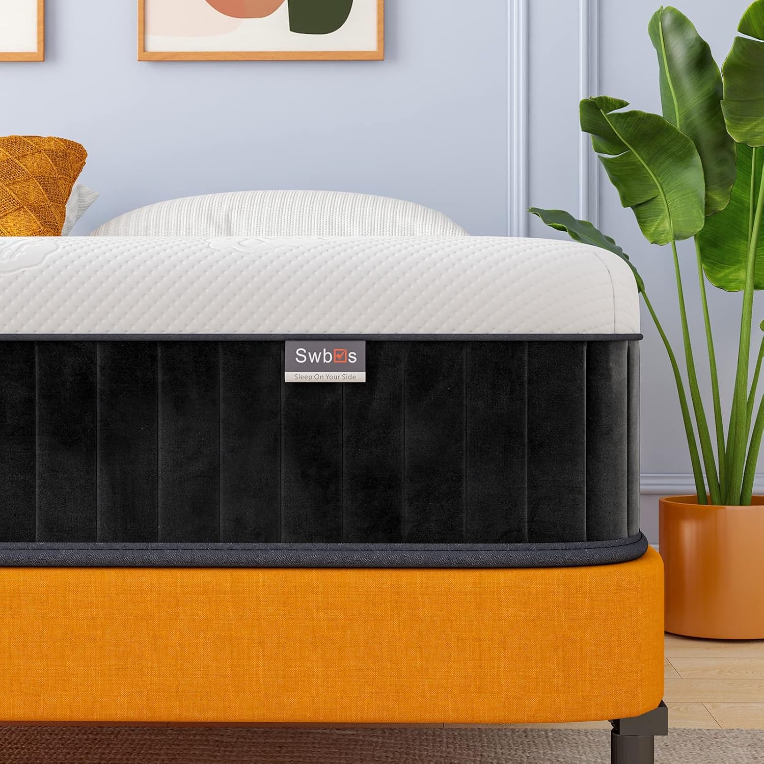 Double Mattress, 10 Inch Memory Foam Full Size Mattress, Full Bed Mattress in a Box Pressure Relief & Firm Mattress Double Size
