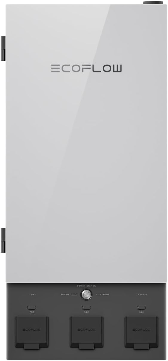EF ECOFLOW Smart Home Panel 2, the center of the whole-home backup solution, compatible with DELTA Pro Ultra, DELTA Pro 3, solars and gas generators