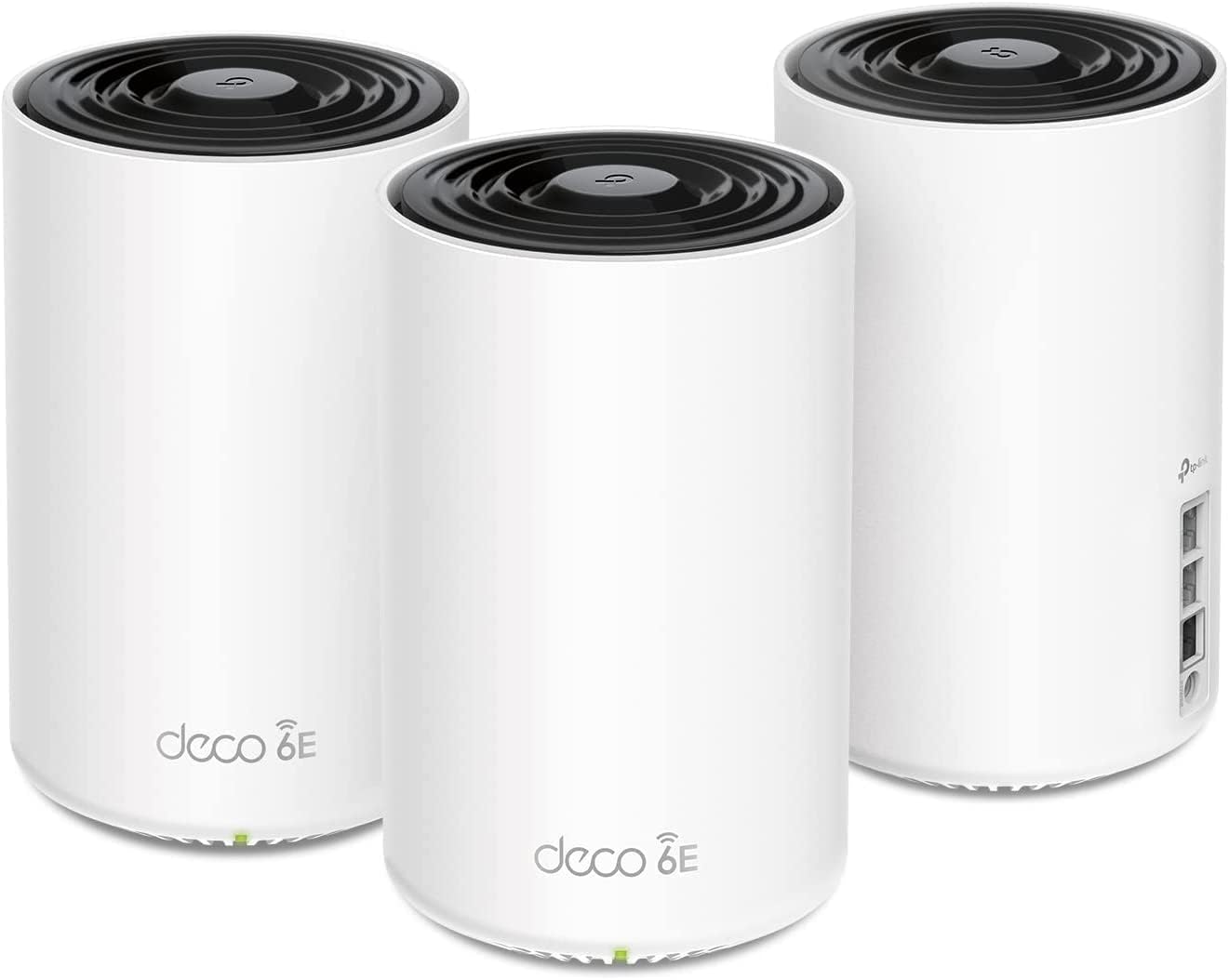 TP-Link Deco AXE5400 Tri-Band WiFi 6E Mesh System(Deco XE75 Pro) – 2.5G WAN/LAN Port, Covers up to 7200 Sq.Ft, Replaces WiFi Router and Extender, AI-Driven Mesh, New 6GHz Band, 3-Pack
