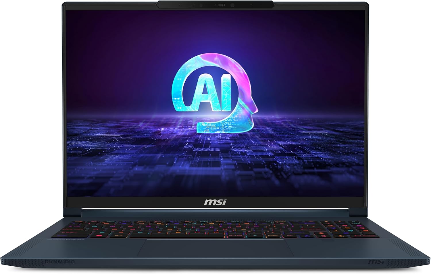 MSI Stealth 16 AI Studio 16” 240Hz QHD+ Gaming Laptop: Intel Core Ultra 9, NVIDIA Geforce RTX 4070, 64GB DDR5, 1TB NVMe SSD, Thunderbolt 4, Cooler Boost Trinity+, Win 11 PRO: Star Blue A1VGG-036US