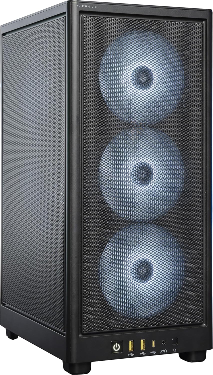 ORIGIN PC Chronos Gaming PC – Liquid Cooled Intel® Core™ i7 14700K CPU – NVIDIA® GeForce RTX™ 4070 Ti Super GPU – 32GB Corsair Vengeance DDR5 Memory – 1TB M.2 SSD – Black