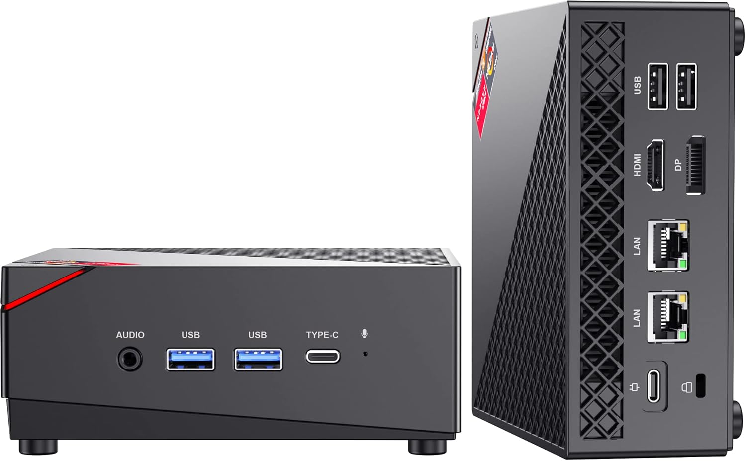 ACEMAGICIAN Dual LAN Mini PC AMD Ryzen 7 5800U Mini PC 32GB DDR4 512GB SSD Mini Computers (8C/16T, up to 4.4Ghz),4K Triple Display Mini Desktop WiFi6/Bluetooth