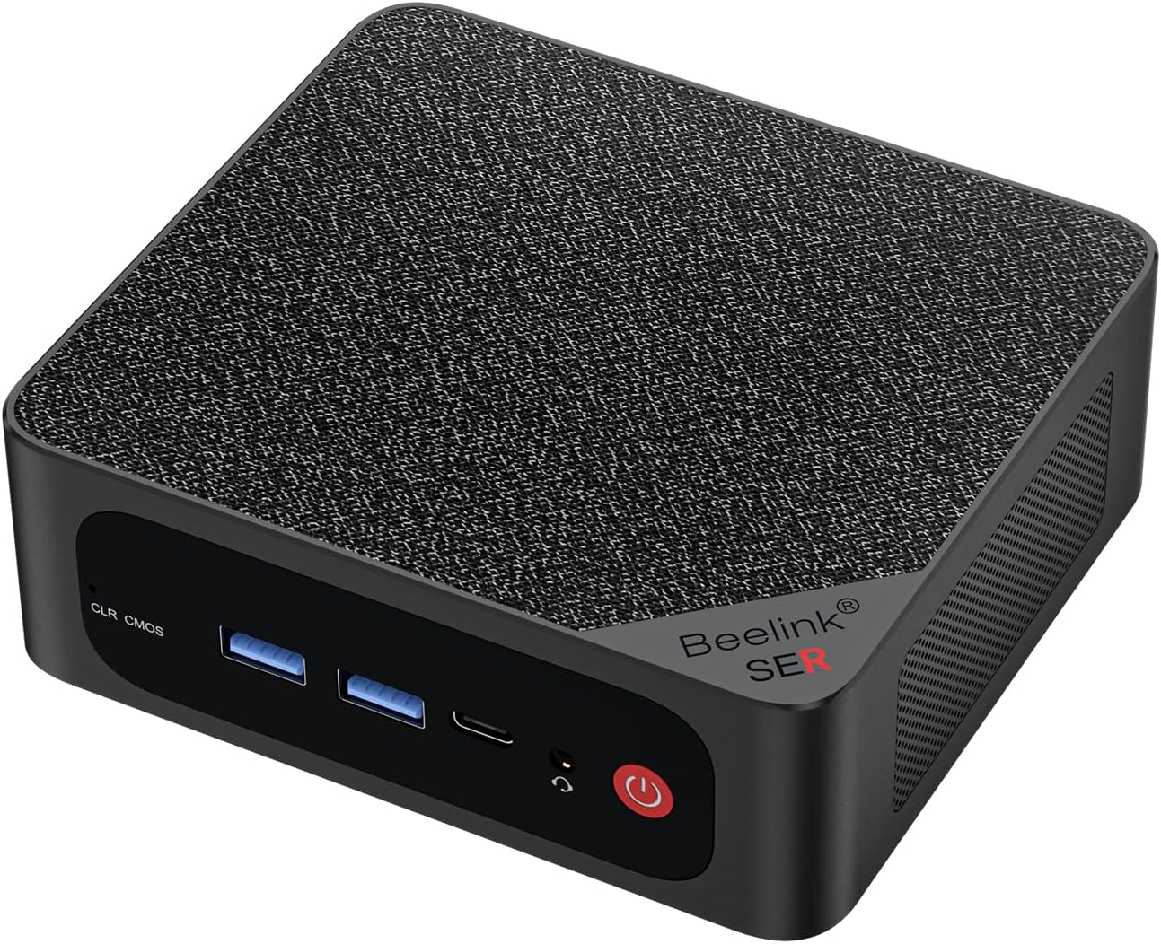 Beelink SER5 MAX Mini PC with AMD Ryzen 7 5800H(8C/16T, up to 4.4GHz) Pre-in W11 Pro Mini Computer, 32GB DDR4 1TB NVMe SSD, 4K HD Triple Display HDMI/DP1.4/Type-C, WiFi 6, Bluetooth 5.2