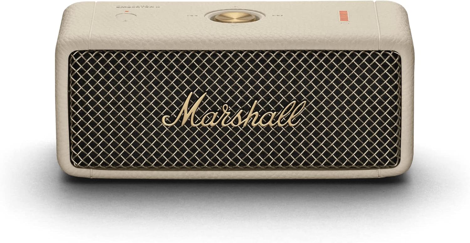 Marshall Emberton II Portable Bluetooth Speaker, Cream