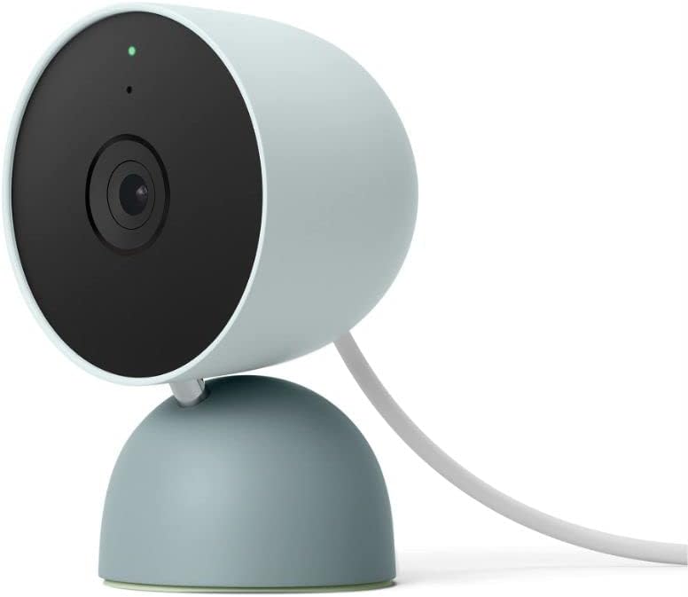 Google Nest Security Cam (Wired) – 2nd Generation – Fog, 1080p, Motion Only