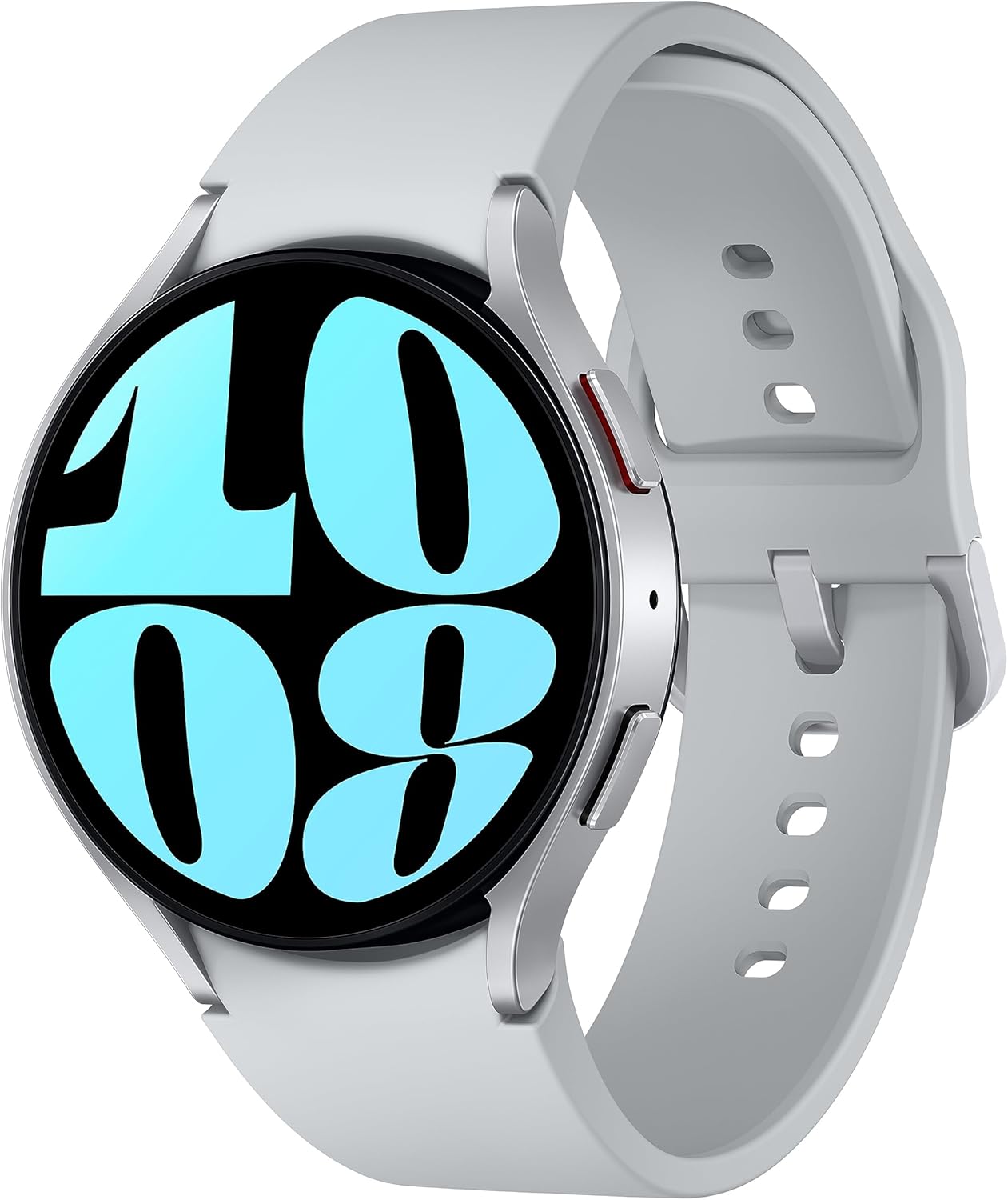Samsung Galaxy Watch 6 44mm LTE Smartwatch, Fitness Tracker, Personalized HR Zones, Advanced Sleep Coaching, Heart Monitor, BIA Sensor for Health Wellness Insights, Big Screen, US Version, Silver