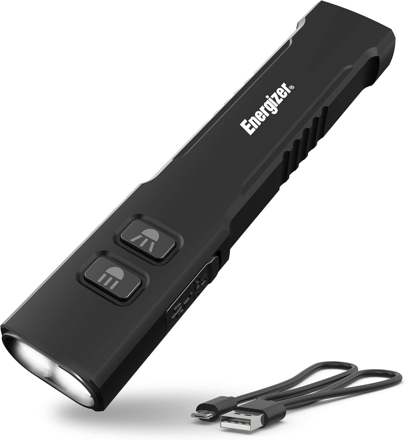 Energizer Flashlight 1200SL-R Tactical EDC Rechargeable Flash Light, 1200 Lumens Compact Flat Pocket Light