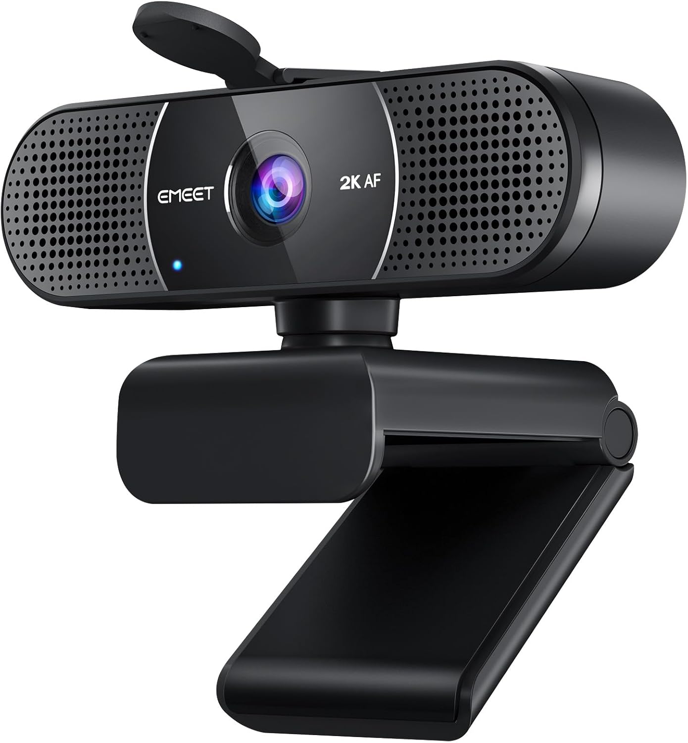 EMEET C960 2K Webcam with Microphone, 2K QHD, 2 Noise-Reduction Mics, PDAF Autofocus Streaming Webcam with Privacy Cover, Plug&Play USB Webcam for Calls/Conference, Zoom/Skype/YouTube, Laptop/Desktop