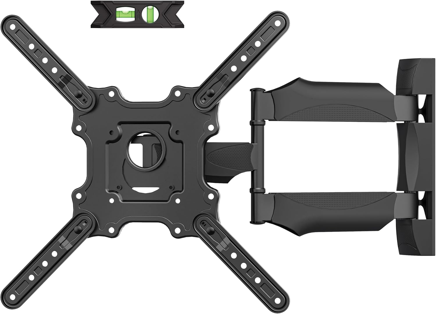 USX MOUNT Full Motion TV Wall Mount Bracket for Most 32-60 Inch TVs Up to 77 lbs & MAX VESA 400×400 mm, Corner Center Design TV Mount 20″ Articulating Extension Arm with Swivel Tilt & Leveling