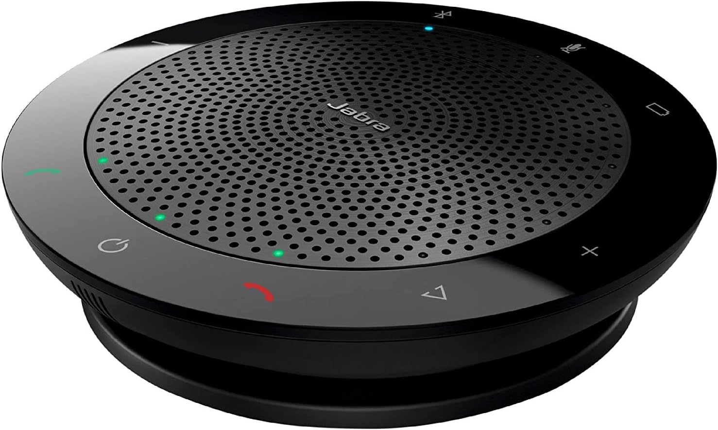 Jabra Speak 510 UC Wireless Bluetooth Speakerphone – Outstanding Sound Quality, Portable Conference Speaker for Holding Meetings Anywhere – Certified for Zoom & Google Meet