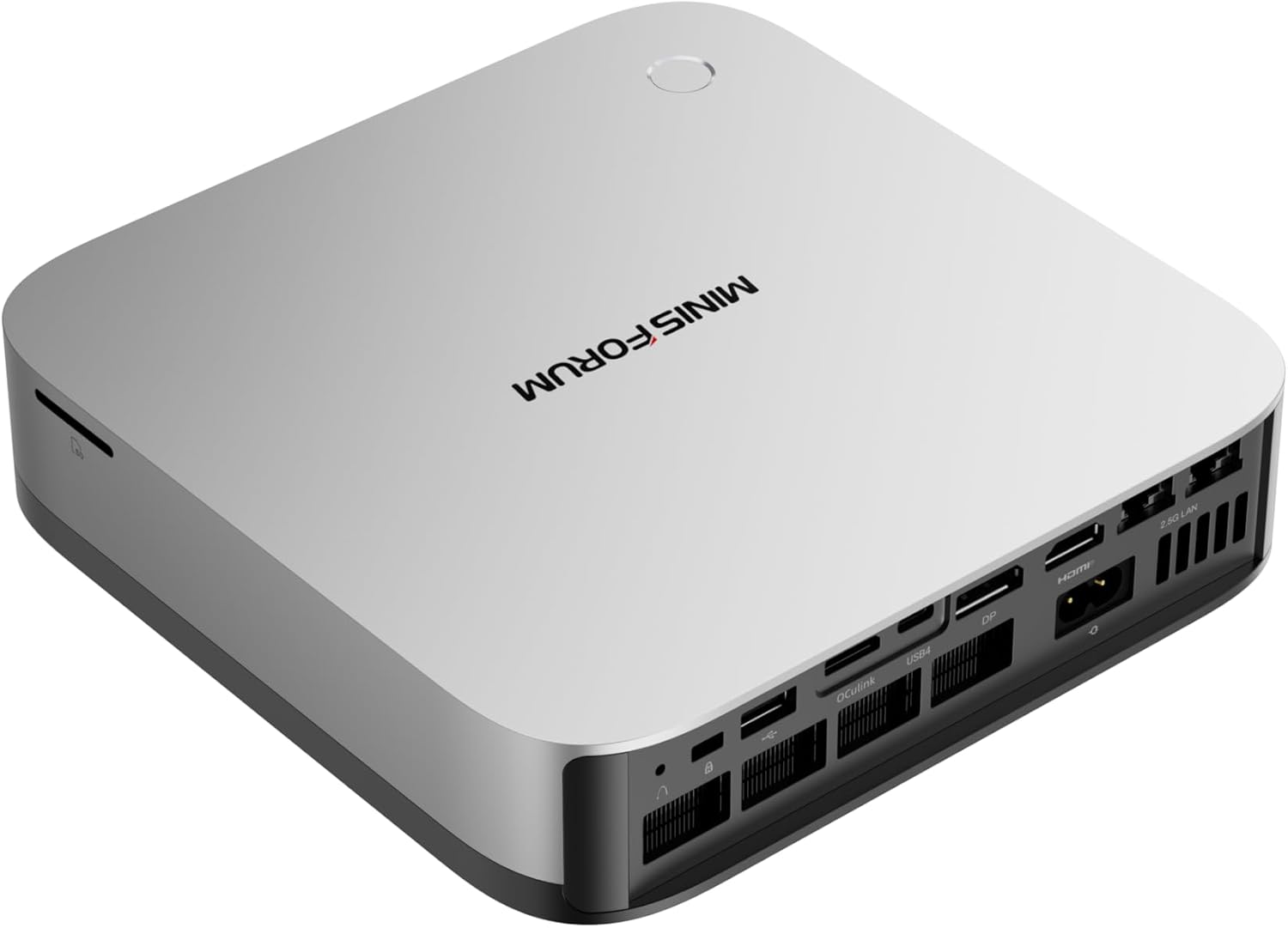 MINISFORUM Mini PC AI X1 Pro AMD Ryzen AI 9 HX370(12Cores/24 Threads)&AMD Radeon 890M Mini Gaming PC,96GB DDR5 2TB SSD,8K Quad Output(HDMI+DP+2xUSB4),Dual 2.5 LAN/WIFI7/BT5.4/Oculink,Copilot PC