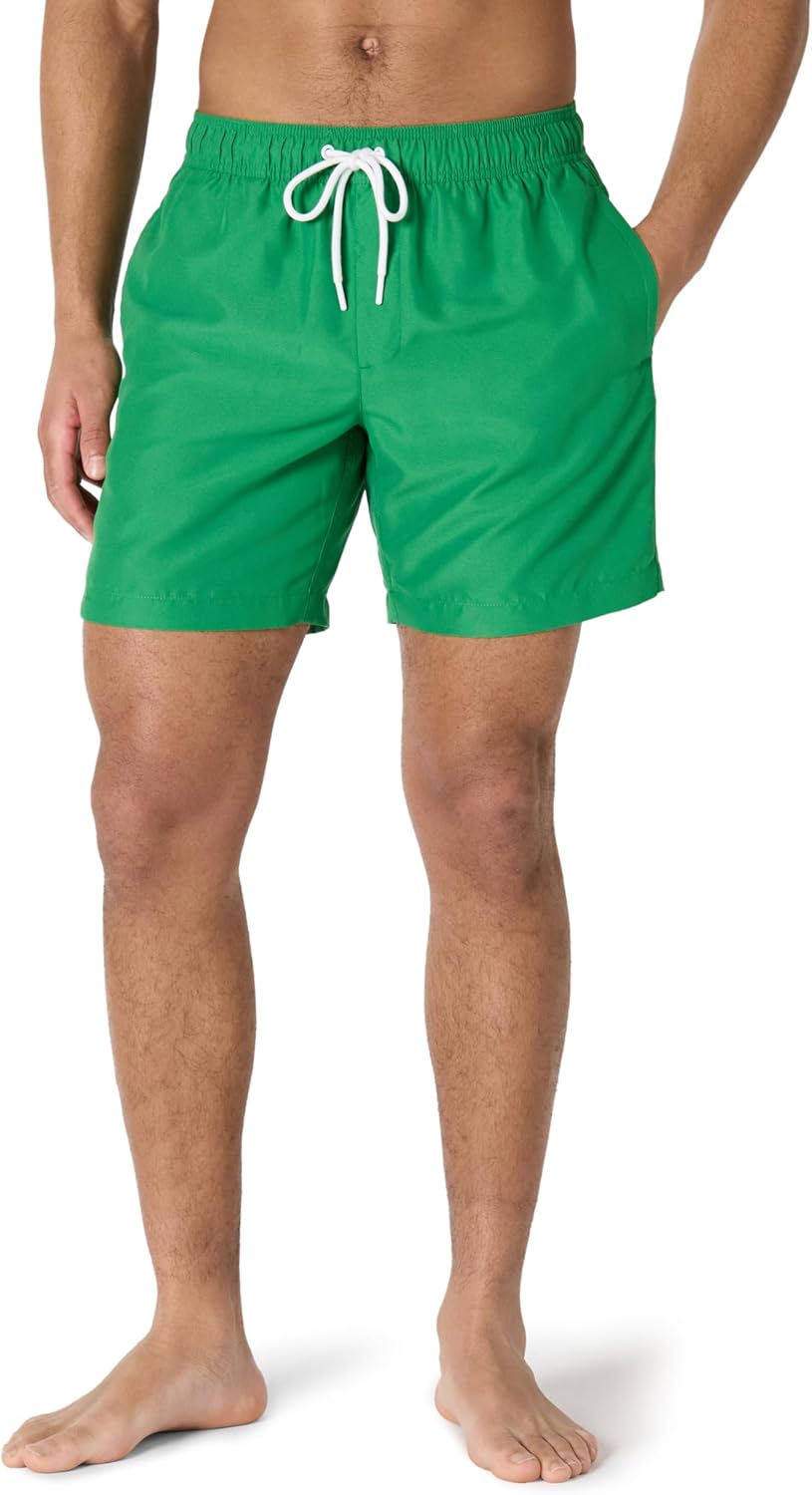 Amazon Essentials Men’s 7″ Quick-Dry Swim Trunk